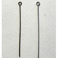 Eye pins 0.7x50x 3mm. Pack of 100 Pcs, Brass Colour